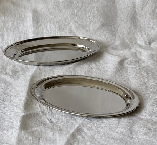 Silver Serving Tray (rent)