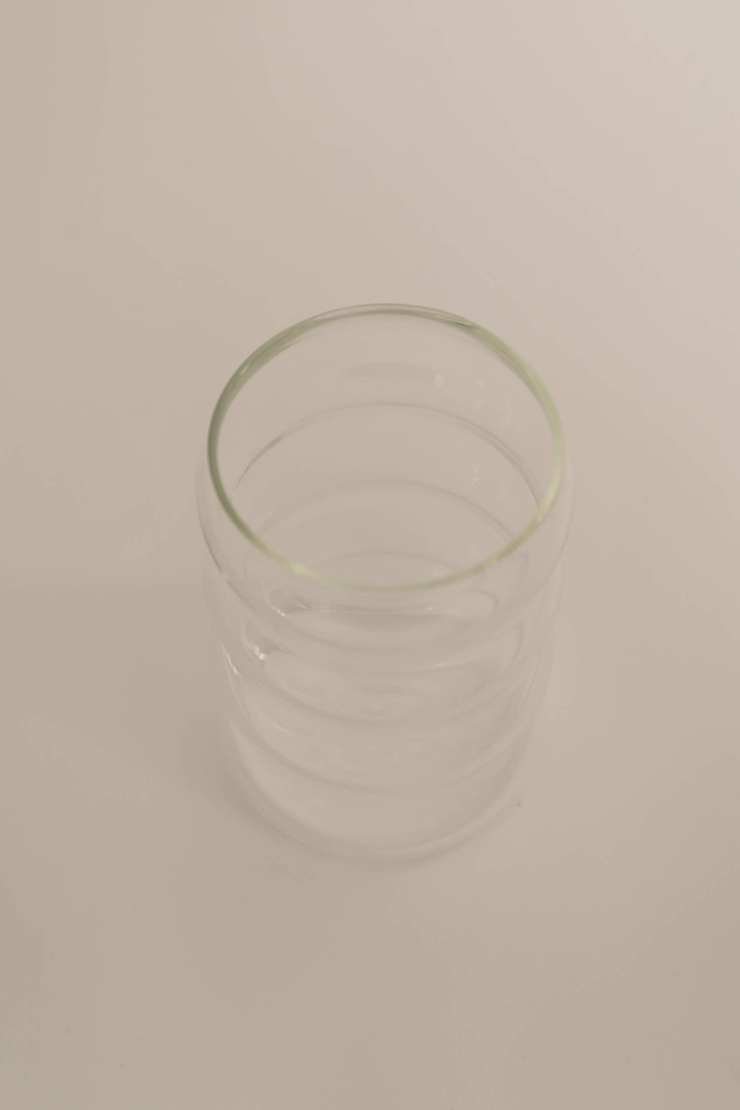 Sophie Ripple Glass Cup in Clear or Amber Borosilicate Glass, Matcha Glass  Cup, Coffee Cup, Rose Ripple Cup Holds 300ml Vintage 90's Vibe 