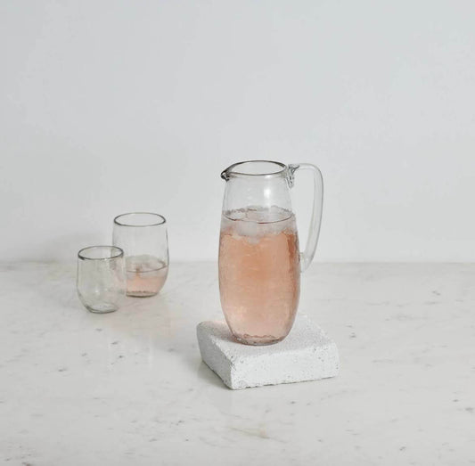 glass pitcher
